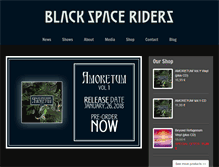 Tablet Screenshot of blackspaceriders.com